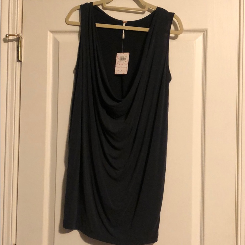 Cowl neck dress